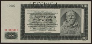 1000 korun, 1942