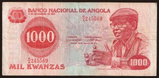 1000 kwanzas, 1979