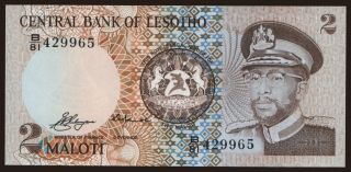 2 maloti, 1981