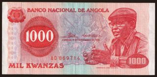 1000 kwanzas, 1976