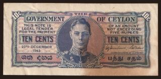 10 cents, 1943