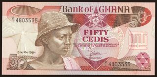 50 cedis, 1984