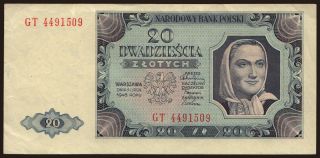 20 zlotych, 1948