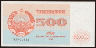 500 sum, 1992