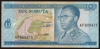 10 makuta, 1967