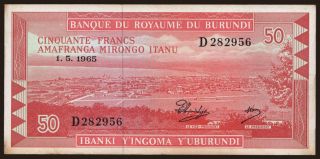 50 francs, 1965