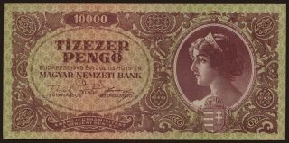 10.000 pengő, 1945