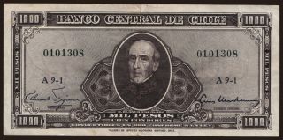 1000 pesos/ 1 escudo, 1960