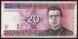 20 litu, 2001