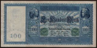 100 Mark, 1910
