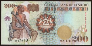 200 maloti, 2001