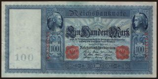 100 Mark, 1910
