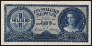 1.000.000.000 milpengő, 1946