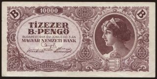 10.000 B-pengő, 1946