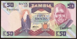 50 kwacha, 1986