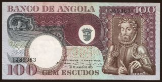 100 escudos, 1973