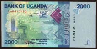 2000 shillings, 2010