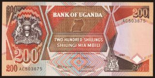 200 shillings, 1987