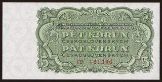 5 korun, 1961