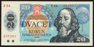 20 korun, 1988