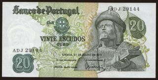 20 escudos, 1971