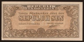 10 sen, 1945
