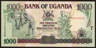 1000 shillings, 2001