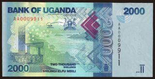 2000 shillings, 2010
