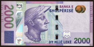2000 leke, 2020