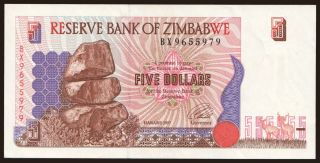 5 dollars, 1997