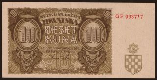 10 kuna, 1941