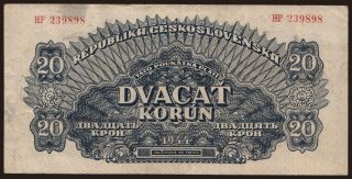 20 korun, 1944