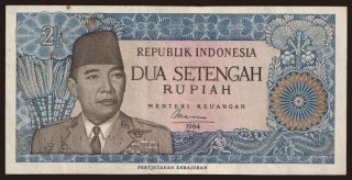 2 1/2 rupiah, 1964