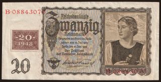 20 Reichsmark, 1939(48)