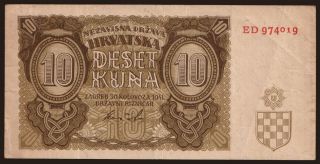 10 kuna, 1941