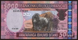 5000 francs, 2009