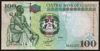 100 maloti, 2009