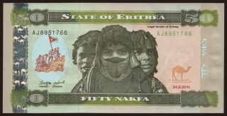 50 nakfa, 2011