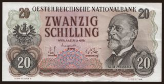 20 Schilling, 1956