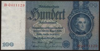 100 Reichsmark, 1935, C/B
