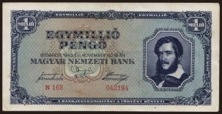 1.000.000 pengő, 1945