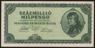 100.000.000 milpengő, 1946