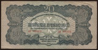 20 pengő, 1944
