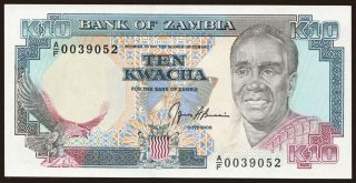10 kwacha, 1989