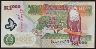 1000 kwacha, 2008