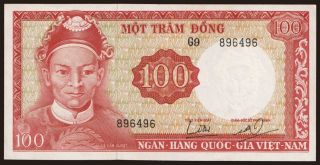 100 dong, 1966