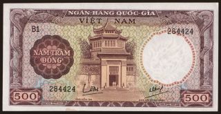 500 dong, 1964