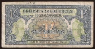 British Armed Forces, 1 shilling, 1946