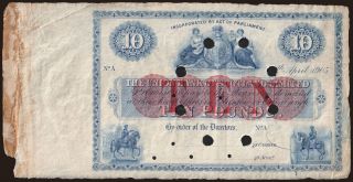 Union Bank of Scotland, 10 pounds, 1905