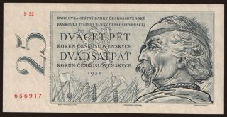 25 korun, 1958